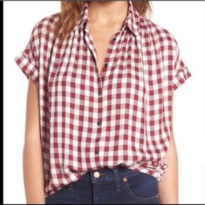 Madewell Central Shirt in Gingham Check